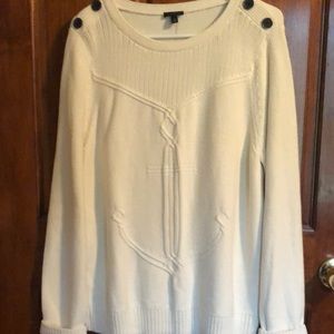 New with Tags- Talbots anchor knit/stitched design on front. Size XL
